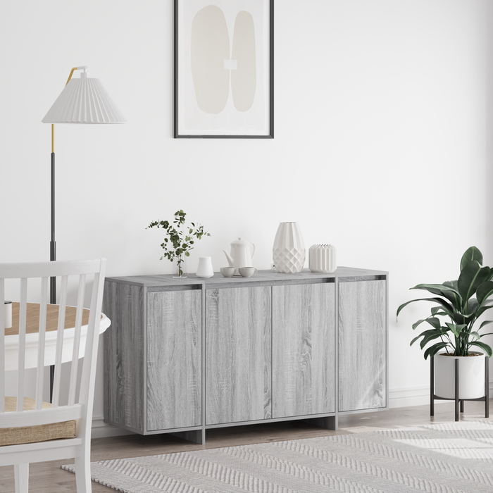 Bufet Gri Gri Sonoma Lemn prelucrat 135 x 41 x 75 cm Bufet Gri - WALTI WALTI