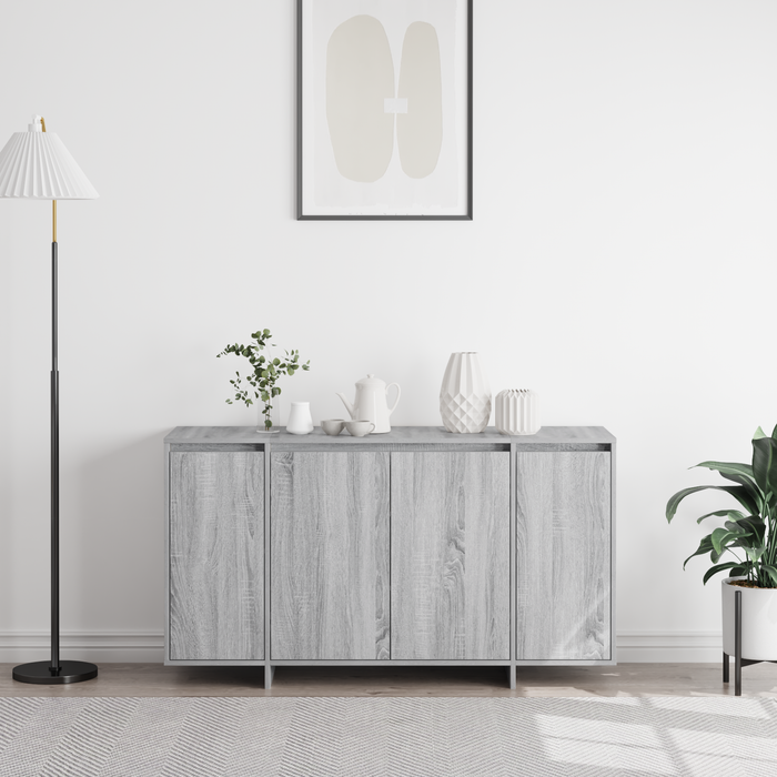 Bufet Gri Gri Sonoma Lemn prelucrat 135 x 41 x 75 cm Bufet Gri - WALTI WALTI