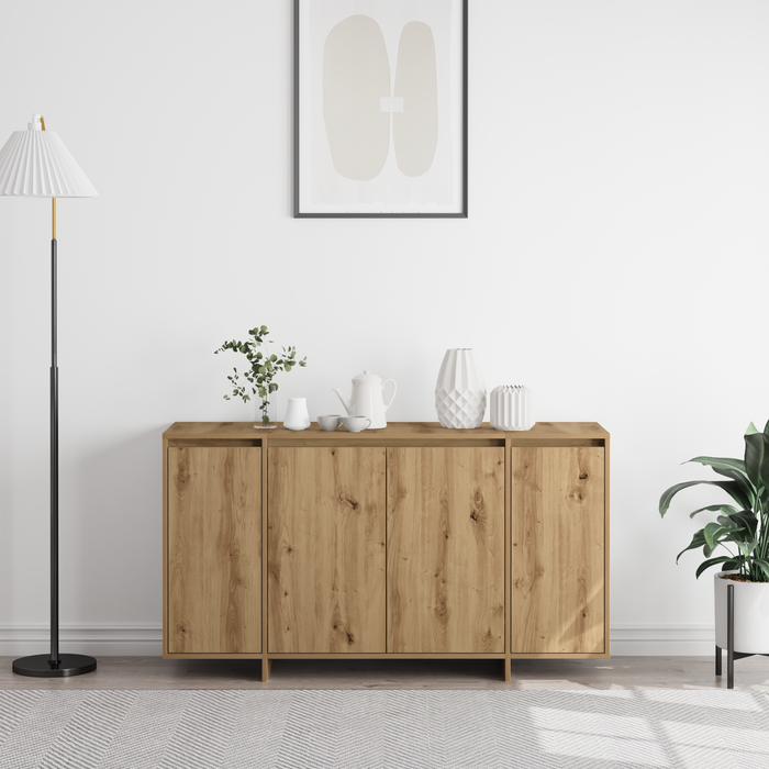 Bufet din Stejar Stejar Artisan Lemn Compozit 135 x 41 x 75 cm - WALTI WALTI
