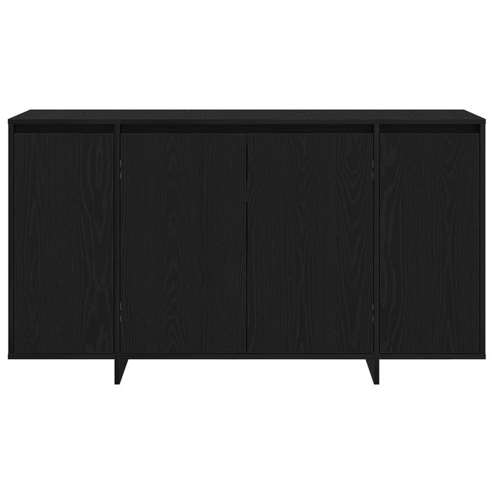 Bufet din stejar negru Stejar negru Furnir de lemn 135 x 41 x 75 cm - WALTI WALTI