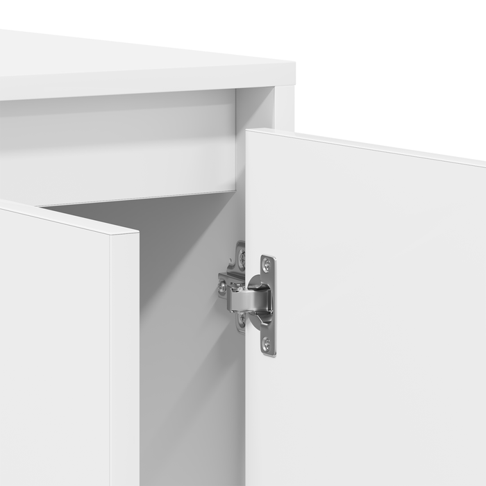 Bufet alb Alb Lemn prelucrat 120 x 41 x 75 cm Bufet de stocare - WALTI WALTI