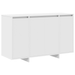 Bufet alb Alb Lemn prelucrat 120 x 41 x 75 cm Bufet de stocare - WALTI WALTI