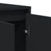 Bufet Negru Negru Lemn prelucrat 120 x 41 x 75 cm Bufet Negru - WALTI WALTI