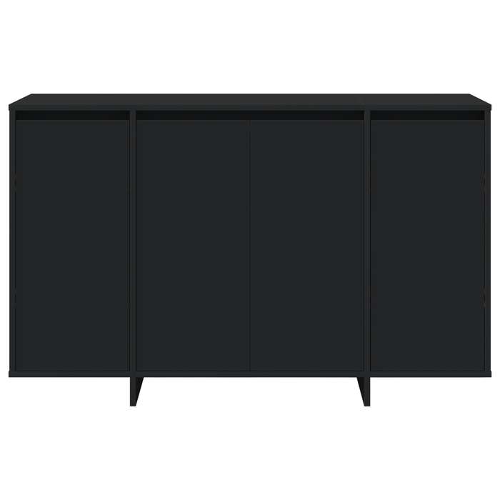 Bufet Negru Negru Lemn prelucrat 120 x 41 x 75 cm Bufet Negru - WALTI WALTI