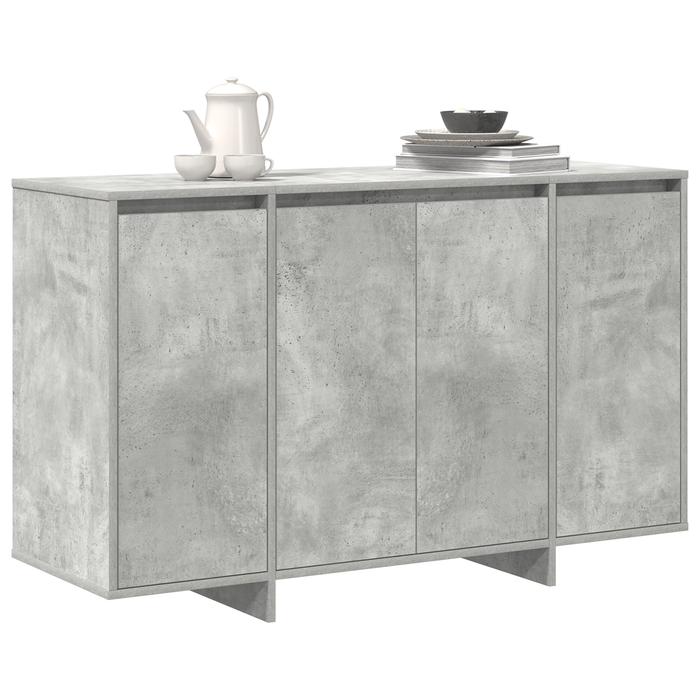 Bufet Gri din Beton Gri din Beton Lemn Prelucrat 120 x 41 x 75 cm - WALTI WALTI