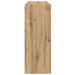 Rame montate pe perete 2 buc Artisan Stejar 69,5x34x90 cm Lemn tehnologic - WALTI WALTI