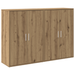 Sideboard-uri 2 buc stejar artizanal 60x31x84 cm Lemn ingineresc - WALTI WALTI