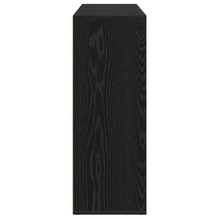 Servante 2 buc Negru Stejar 60x31x84 cm Lemn ingineresc - WALTI WALTI