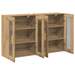 Dulapuri Montate pe Perete 2 pcs Stejar Artisan 69,5x34x90 cm Lemn Ingineresc - WALTI WALTI