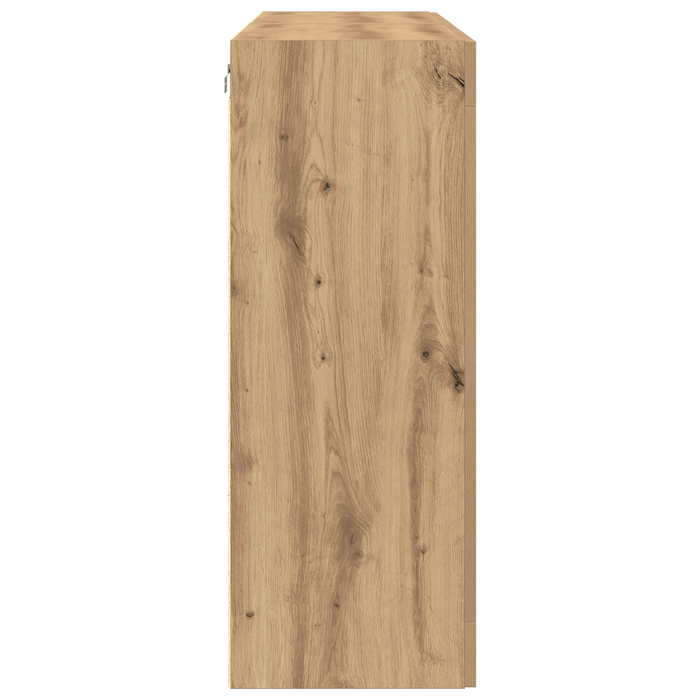 Dulapuri Montate pe Perete 2 pcs Stejar Artisan 69,5x34x90 cm Lemn Ingineresc - WALTI WALTI
