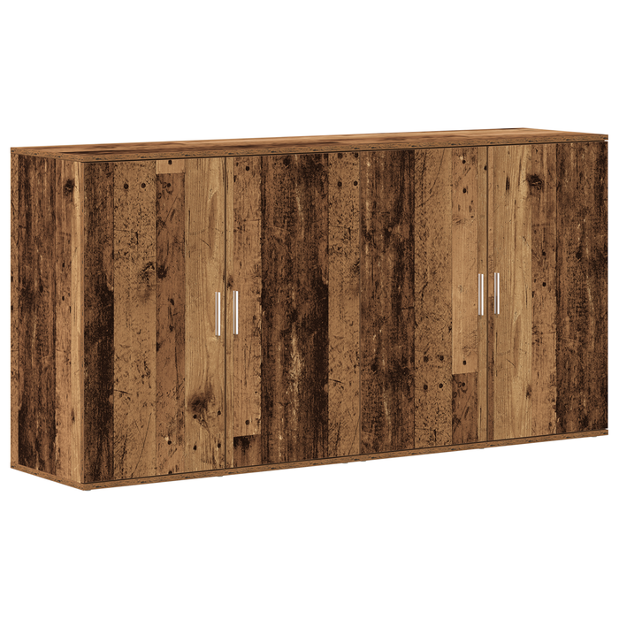 Dulapuri 2 buc Vechi 79x38x80 cm Lemn prelucrat - WALTI WALTI