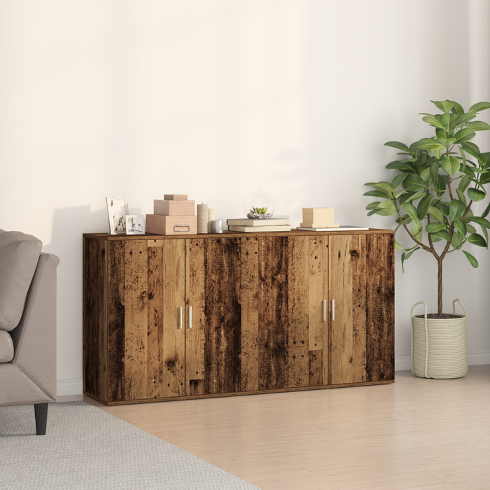 Dulapuri 2 buc Vechi 79x38x80 cm Lemn prelucrat - WALTI WALTI