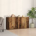Dulapuri 2 buc Vechi 79x38x80 cm Lemn prelucrat - WALTI WALTI