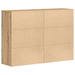 Bufete 2 buc Artisan Stejar 60x31x84 cm Lemn Prelucrat - WALTI WALTI