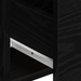 Bufete 2 buc Negru Stejar 60x31x84 cm Lemn Ingineresc - WALTI WALTI