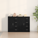 Bufete 2 buc Negru Stejar 60x31x84 cm Lemn Ingineresc - WALTI WALTI