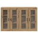 Dulapuri Montate pe Perete 2 buc Artisan Stejar 69,5x34x90 cm Lemn Prelucrat - WALTI WALTI