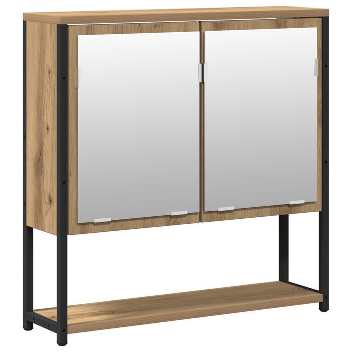 Set de mobilier pentru baie din 2 piese din lemn prelucrat Artisan Oak - WALTI WALTI
