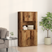 Highboard din lemn vechi 80x33x150 cm din lemn compus - WALTI WALTI