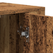 Highboard din lemn vechi 80x33x150 cm din lemn stratificat - WALTI WALTI