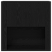 Highboard Stejar Negru 80x33x150 cm Lemn Prelucrat - WALTI WALTI