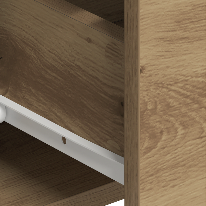 Bibliotecă înaltă Artisan Oak 80x33x150 cm Lemn prelucrat - WALTI WALTI