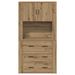 Bibliotecă înaltă Artisan Oak 80x33x150 cm Lemn prelucrat - WALTI WALTI