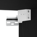 Set de mobilier pentru baie 3 piese stejar negru lemn compus - WALTI WALTI