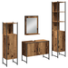 Set Mobilier Baie de 4 Piese Lemn Vechi Lemn Prelucrat - WALTI WALTI
