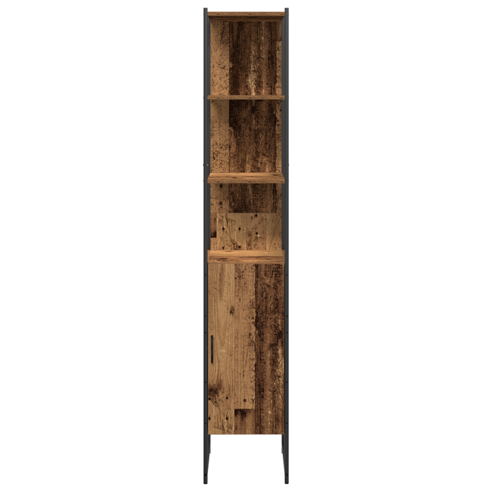 Set Mobilier Baie de 4 Piese Lemn Vechi Lemn Prelucrat - WALTI WALTI