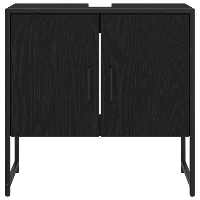 Set 4 piese mobilier baie Stejar negru Lemn prelucrat - WALTI WALTI