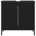 Set Mobilier Baie 4 Piese Stejar Negru Lemn Ingineresc - WALTI WALTI
