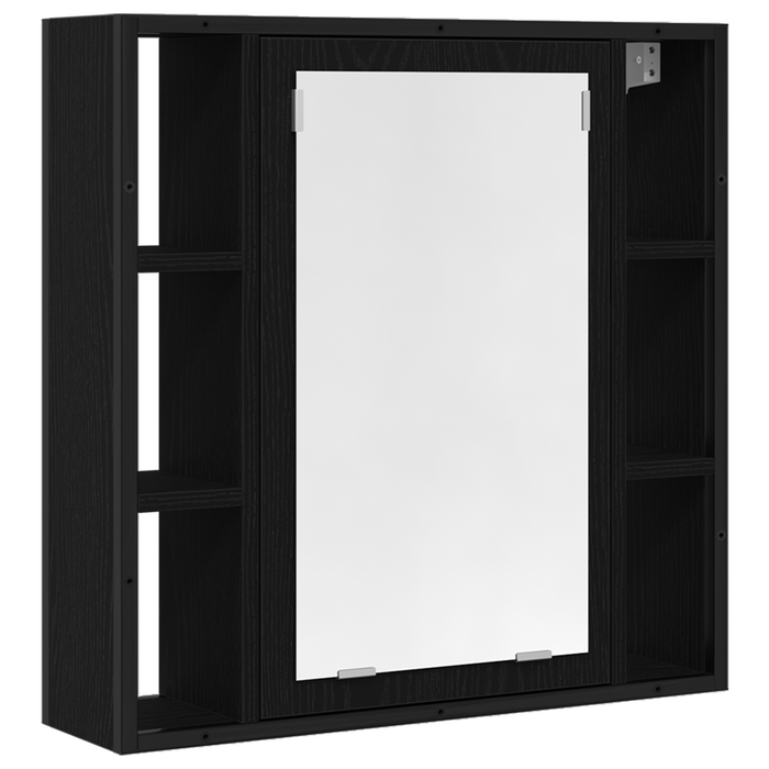 Set de baie din 4 piese din stejar negru - WALTI WALTI