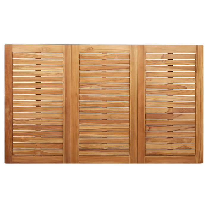 Set dining grădină vidaXL, 5 piese lemn solid tec - WALTI WALTI
