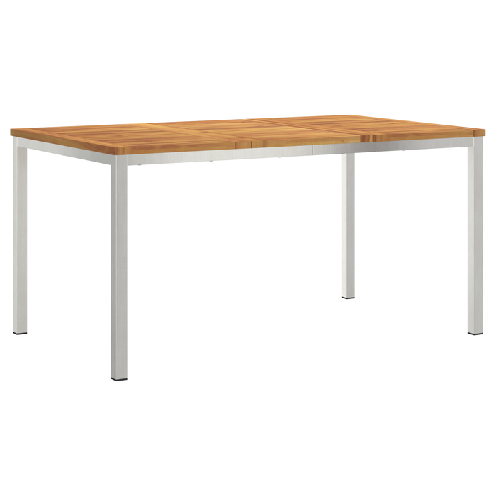 Set mese grădină vidaXL 7 piese din lemn de acacia masiv - WALTI WALTI