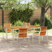 Set de dining 5 piese din lemn masiv de tec - WALTI WALTI