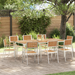 Scaune de Grădină vidaXL Stivuite 8 pcs 54.5x56x87 cm Lemn Solid de Tec, Scaune de Grădină vidaXL Stivuite 4 pcs Lemn Solid de Tec și Metal - WALTI WALTI