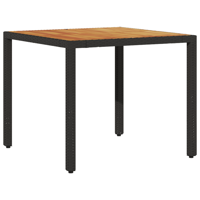 Set Mobilier Dining vidaXL Set 3 piese Negru Lemn Durabil - WALTI WALTI