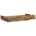 Cadru de pat cu depozitare lemn vechi 120x190 cm lemn prelucrat - WALTI WALTI