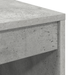 Birou cu sertar cu raft cu depozitare 2 pcs Gri din beton - WALTI WALTI