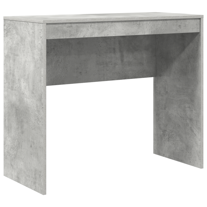 Birou cu sertar cu raft cu depozitare 2 pcs Gri din beton - WALTI WALTI