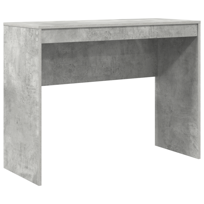 Birou cu sertar cu raft cu depozitare 2 pcs Gri din beton - WALTI WALTI
