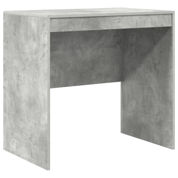 Birou cu sertar cu raft cu depozitare 2 pcs Gri din beton - WALTI WALTI