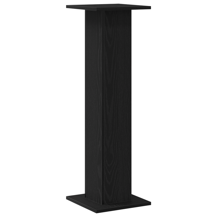 Suport plante, 2 buc., stejar negru, 30x30x95 cm lemn prelucrat - WALTI WALTI