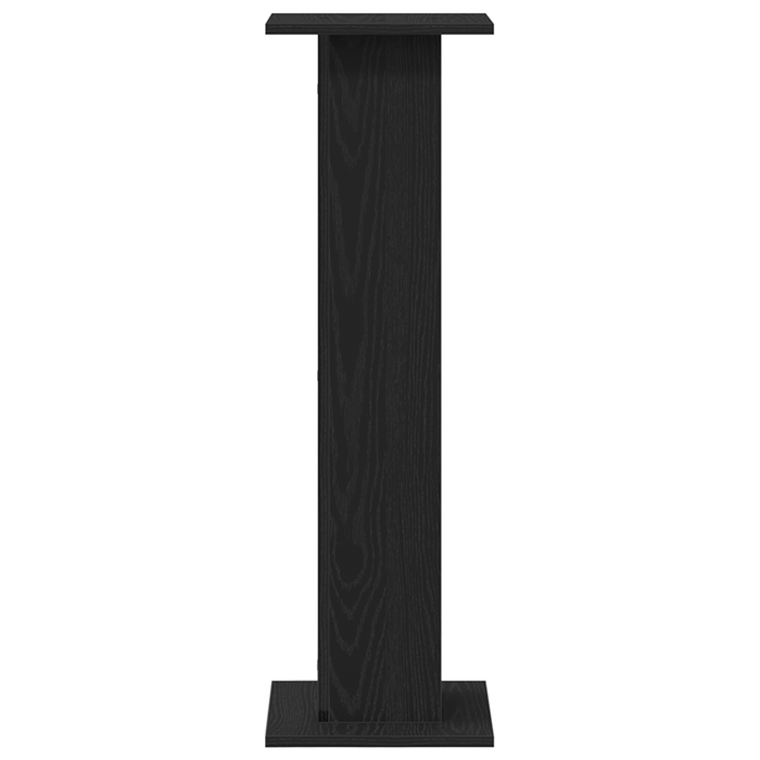 Suport plante, 2 buc., stejar negru, 30x30x95 cm lemn prelucrat - WALTI WALTI