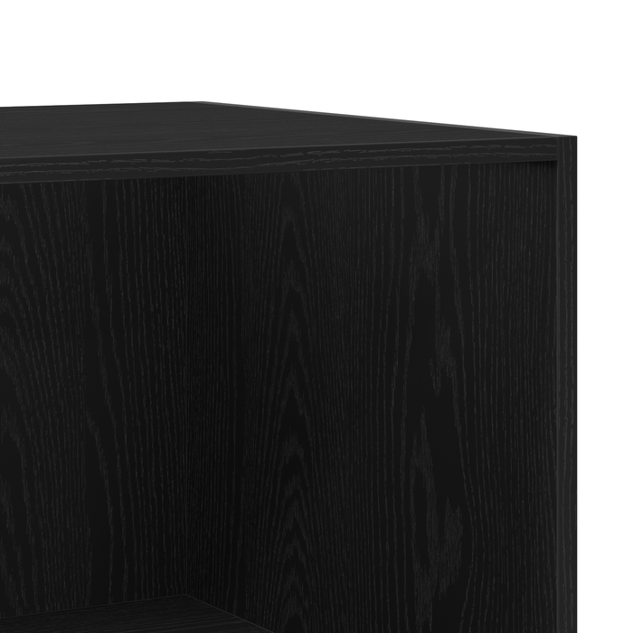 Dulap Negru Stejar 50x50x200 cm din Lemn Ingineresc de la vidaXL - WALTI WALTI