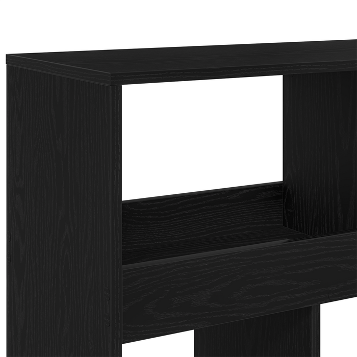 Suport de plante, stejar negru, 140x30x140 cm lemn prelucrat - WALTI WALTI