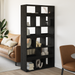 Paravan 2 piese Stejar negru 100x33x187,5 cm Lemn prelucrat - WALTI WALTI