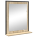 Set Mobilier Baie vidaXL 3 Piese Stejar deschis Lemn procesat - WALTI WALTI