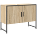 Set Mobilier Baie vidaXL 3 Piese Stejar deschis Lemn procesat - WALTI WALTI